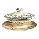 Clairefontaine iron earth gravy boat, “Antoinette” service