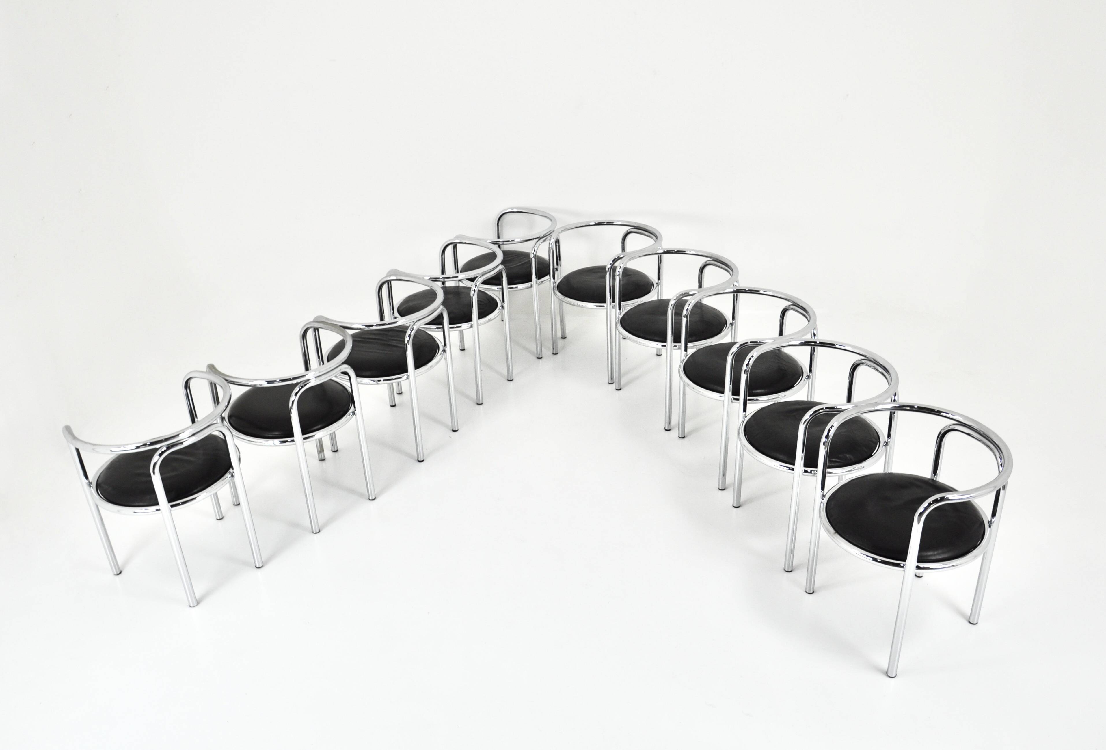 “Locus Solus” chairs by Gae Aulenti for Poltronova, 1960s