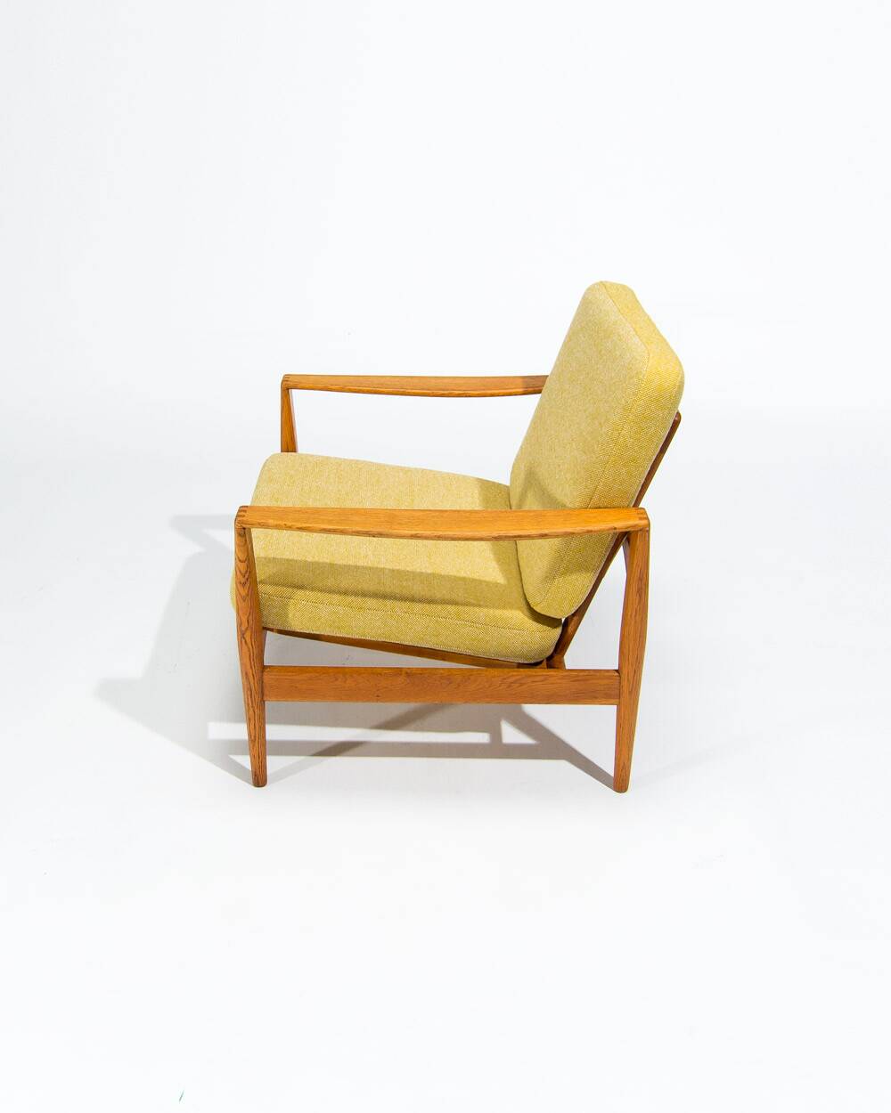 Mid Century Lounge Chairs in Oak by Niels Koefoed, Danish 1950's