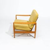 Mid Century Lounge Chairs in Oak by Niels Koefoed, Danish 1950's