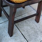 6 vintage brutalist chairs from the 1950s.