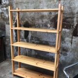 Chalet Pine Shelf Circa 1960