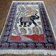 Handmade Indian rug Rajasthan 190x123cm