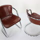 Set of 4 chairs for Cidue, 1970s, Italy