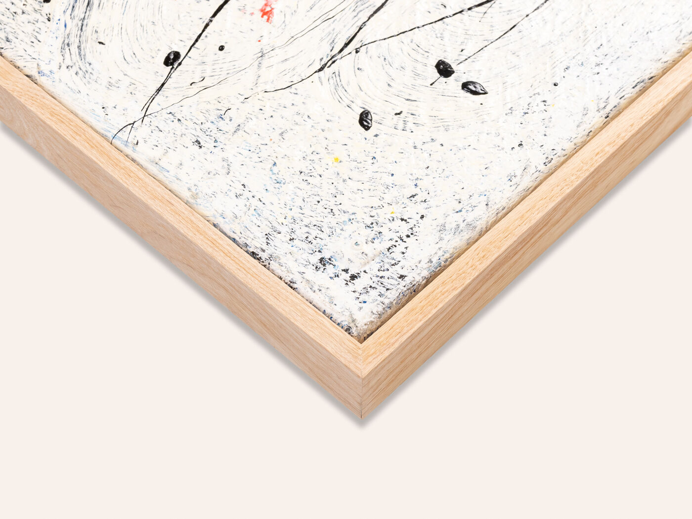 Abstract Composition II, Oil/Acrylic on Canvas, 82 x 103 cm