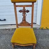 Prayer chair vintage oratory