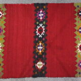 Tapis traditionnel roumain multicolore en laine 320x85cmm