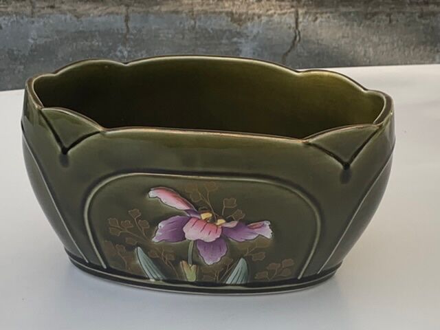 Pot dabbling ceramic Gustave de Bruyn earthenware fives Lille