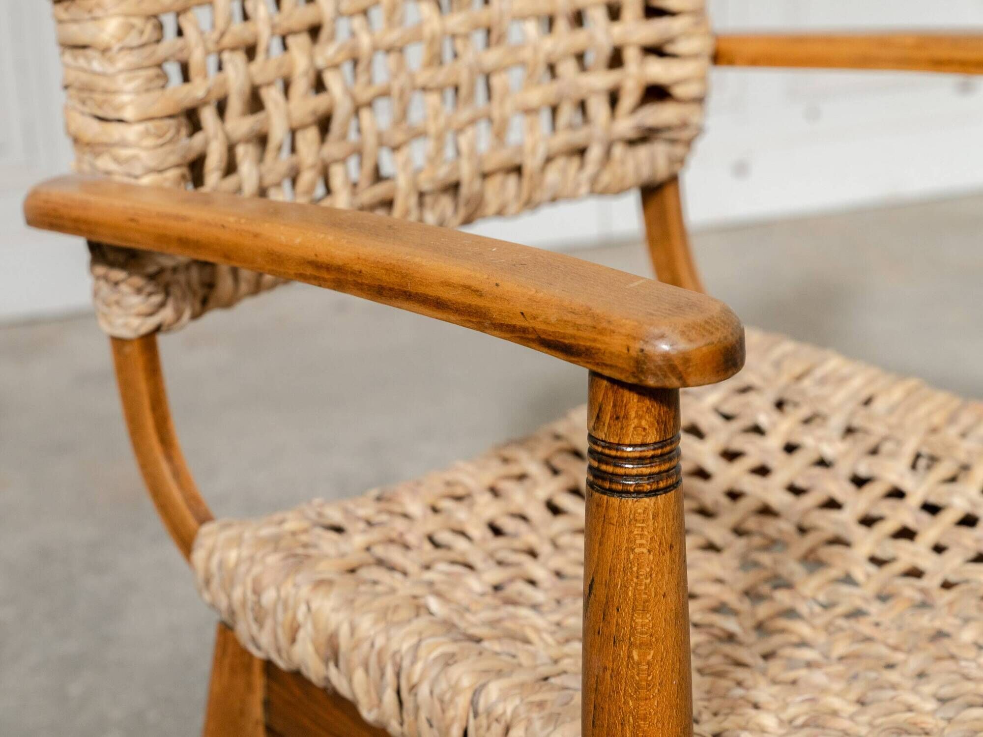 Vintage armchair by A. Audoux & F. Minet, Vibo Vesoul edition