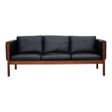 1960s, Danish design by H.J.Wegner, 3 seater sofa model CH 163.