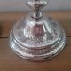 Paire de bougeoirs en argenture 1900