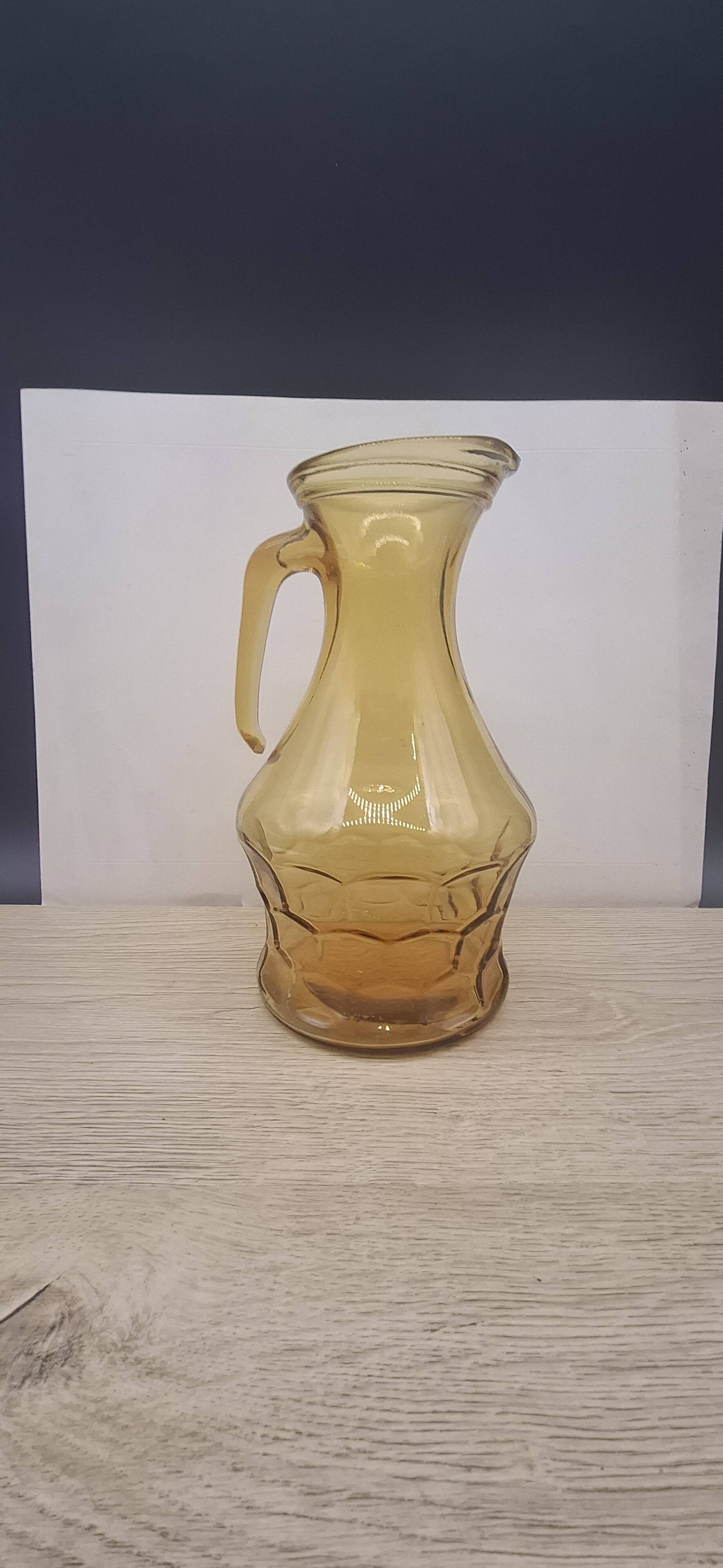 Carafe ambrée italienne