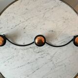 Metal hook and pink gold vintage 70s