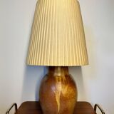 Grande lampe grès années 60