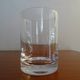 4 signed Daum France crystal water/whisky glasses - H11 cm Ø 7.8 cm