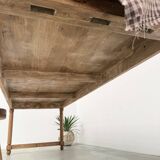 Table de ferme en hêtre XL