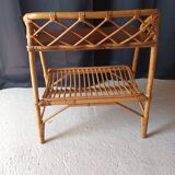 Chevet vintage en rotin