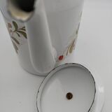 Enameled metal coffee maker