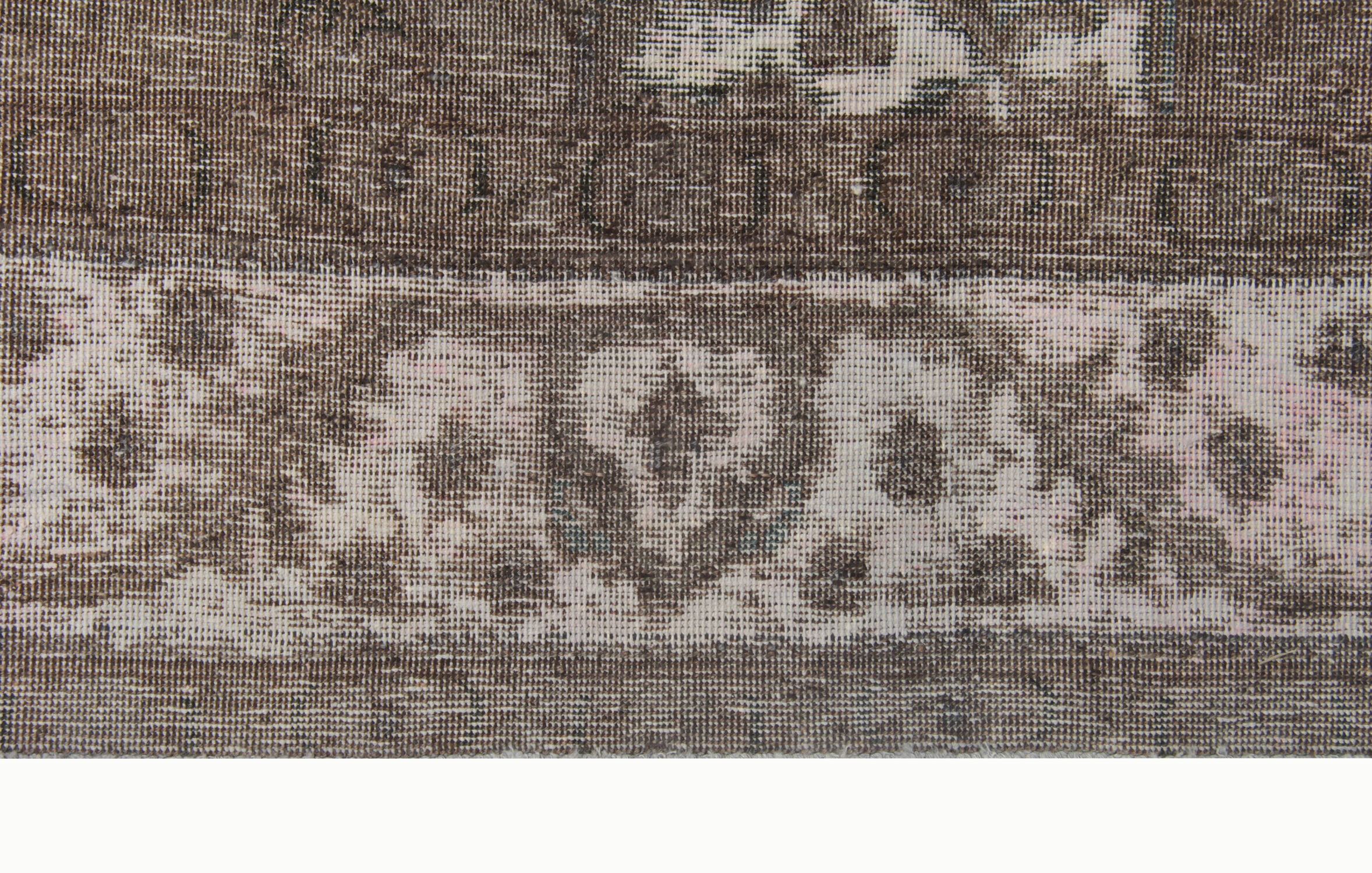 Large Grey Overdyed Rug Handmade Oriental Wool Living Room Carpet- 280x296cm