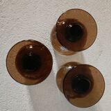 3 cognac glasses Biot style
