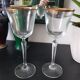 2 saint Louis crystal glasses
