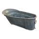 Baignoire en zinc du XIX°