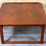 Table basse en teck des années 60-70 Kubus par Jalk Vodder Andersen pour Dyrlund Danemark