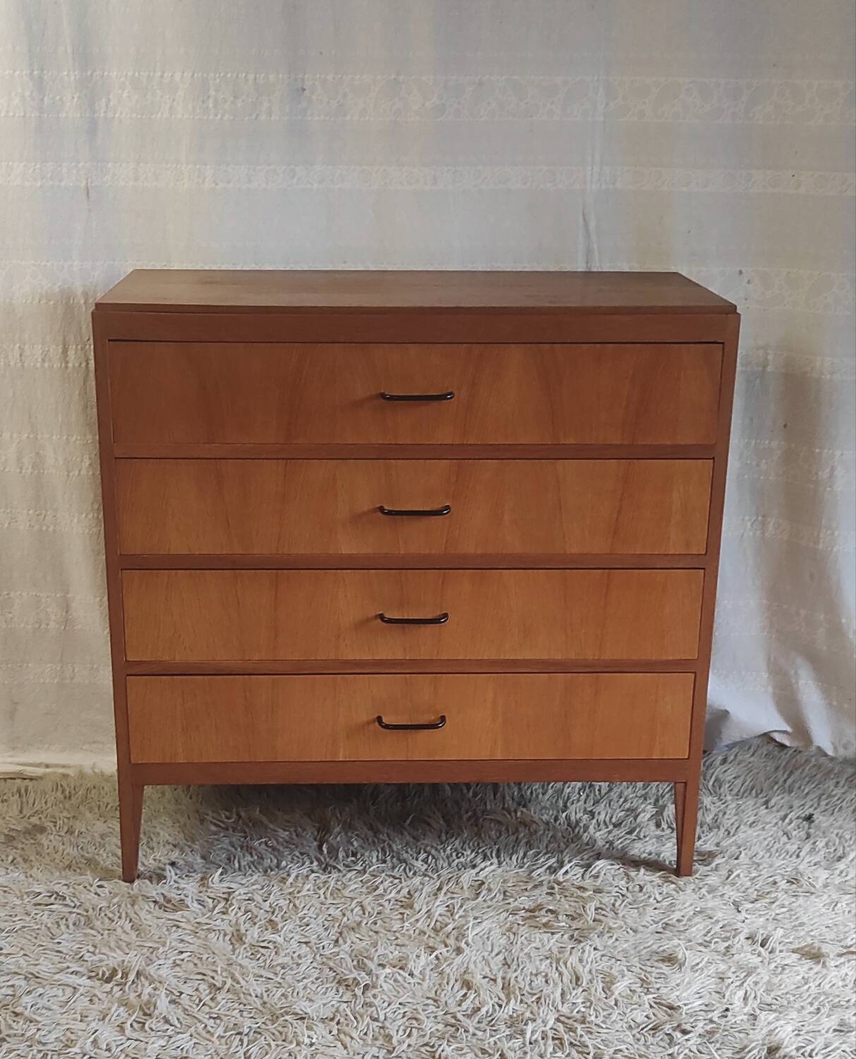 Commode 4 tiroirs - années 50/60