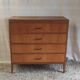 Commode 4 tiroirs - années 50/60
