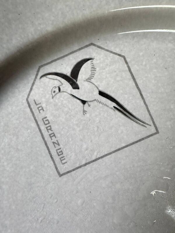 Service de chasse Art déco 22 pièces en céramique