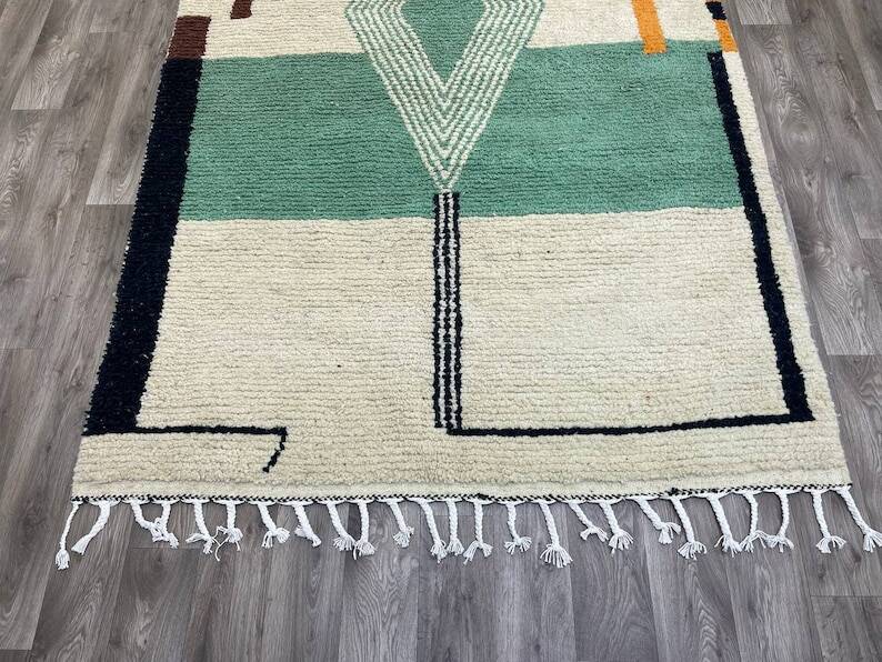 Handmade wool rug 3*2m Moroccan