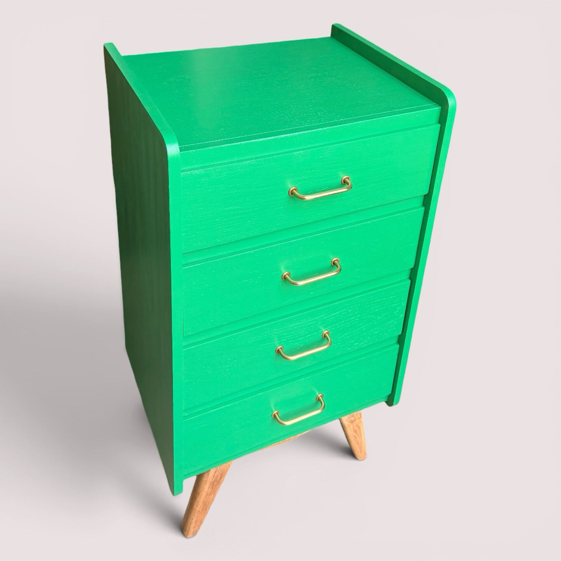 Commode vintage pieds compas 1960