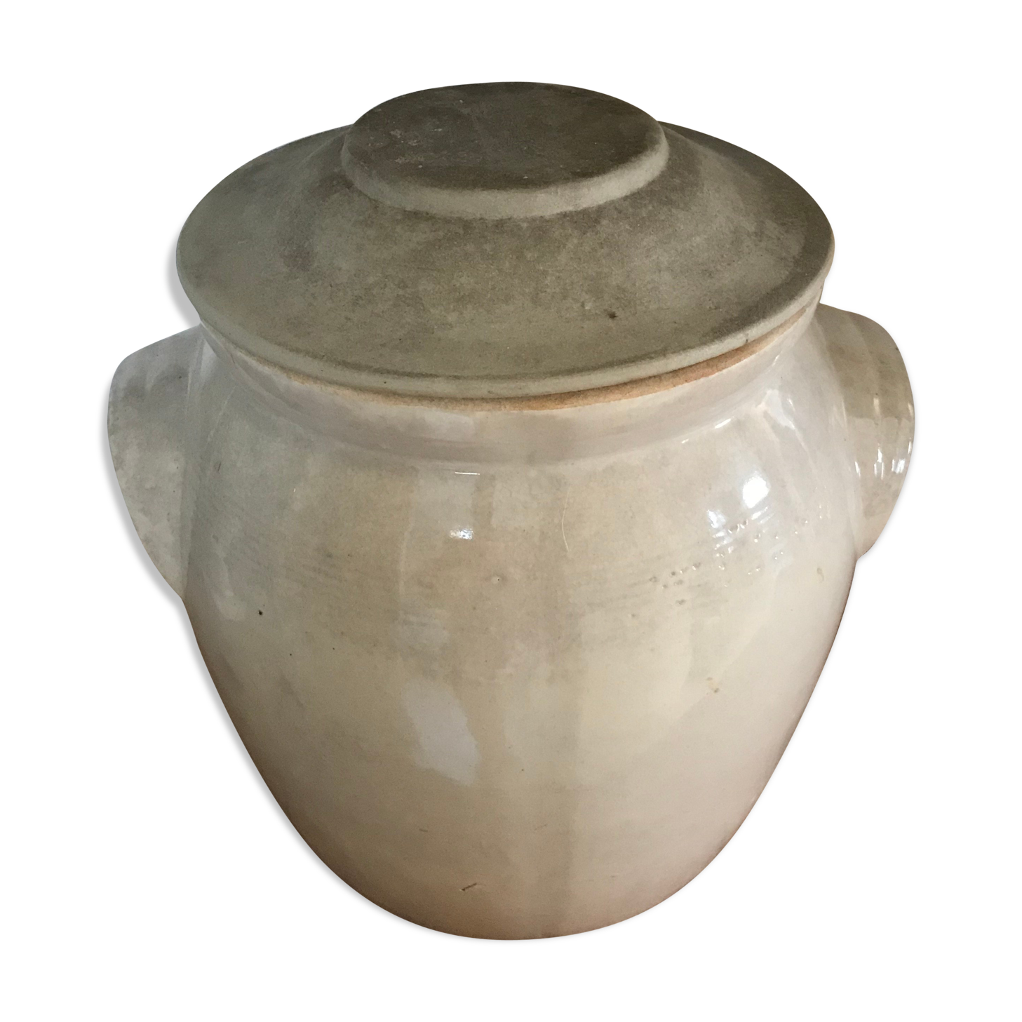 5l glazed sandstone pot
