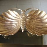Brass butterfly trinket bowl
