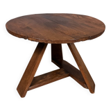 Brutalist Wabi Sabi Coffee Table Rustic Oak