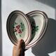 Les Roses tableware set - 2 serving dishes and a sauce boat -