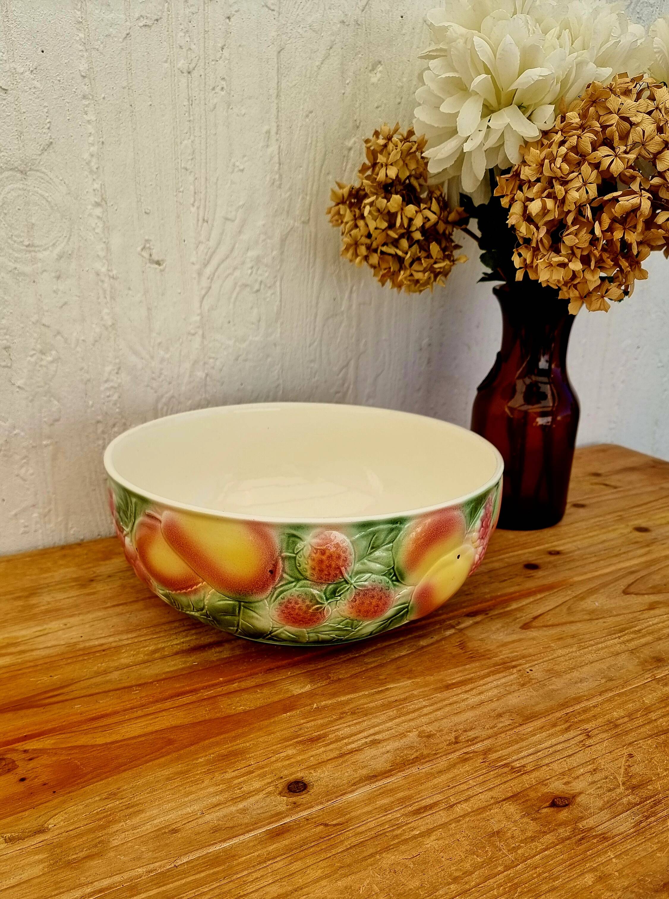Salins les Bains barbotine salad bowl