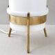 Paire de lampes vintage 1950 Parscot
