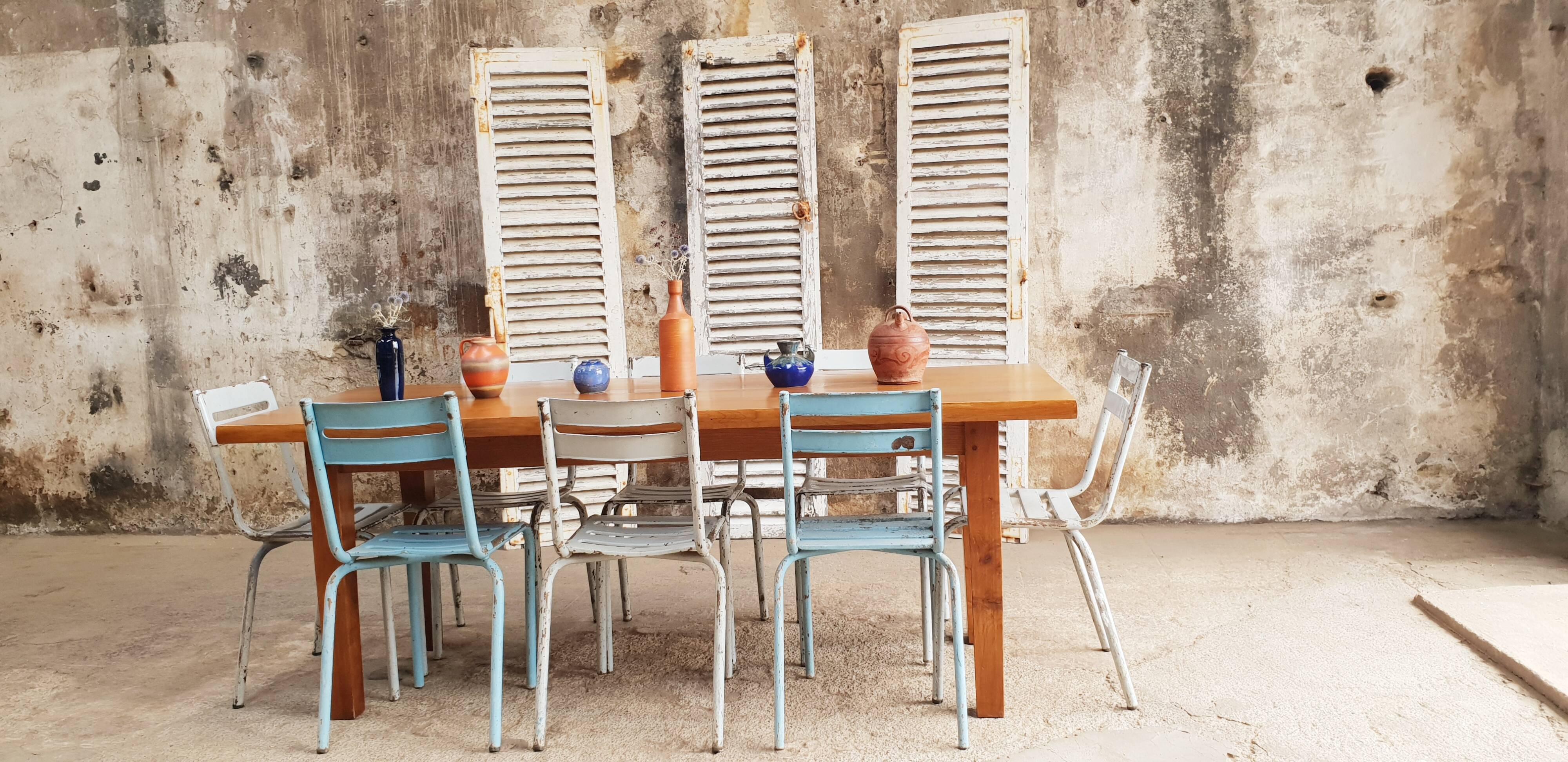 Vintage farmhouse table