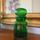 Vintage green apothecary jar