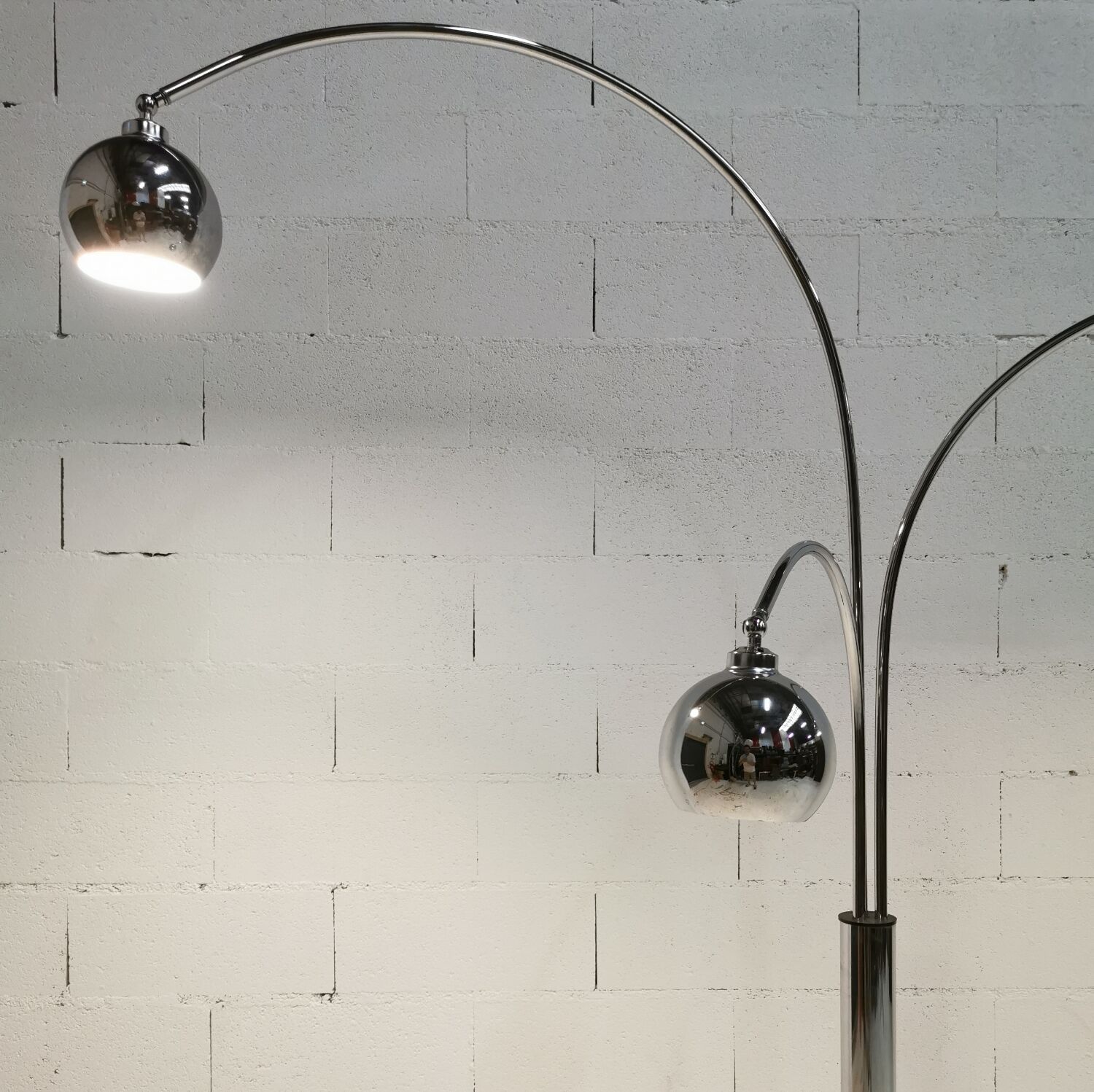 Floor lamp "Lily of the valley", Reggiani, 1970