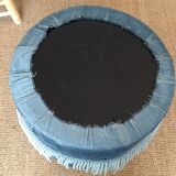Velvet pouf