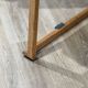 A set of four chairs in light oak (Theo chairs by Chorus)