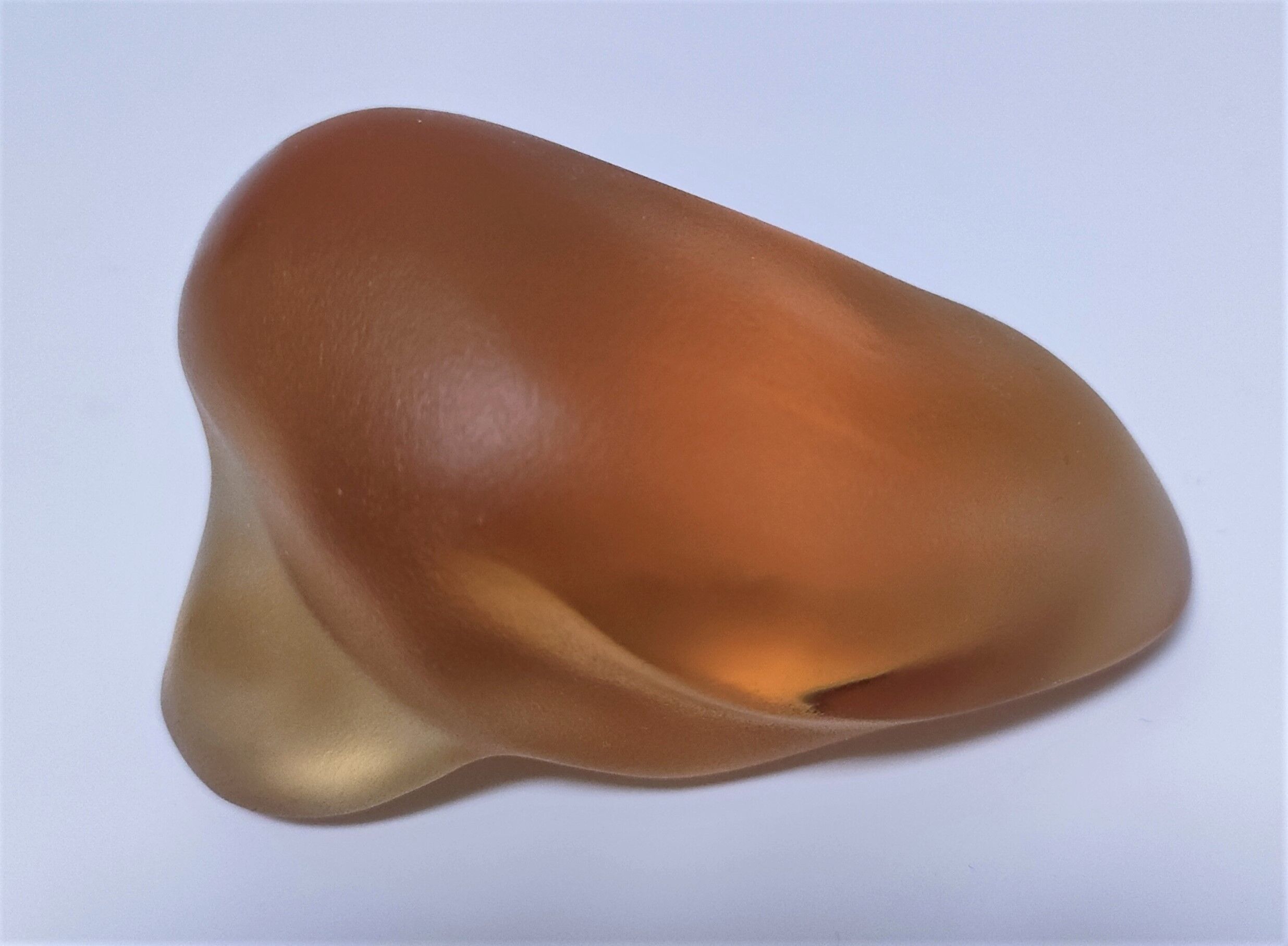 Zoomorphic paperweight crystal duck saint-louis v.rybalchenko design signed