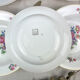 6 hollow plates iron earth salins model "anny" floral pattern