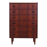 Commode en teck, design danois, années 1970, production : Danemark