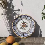 Decorative wall flower plate