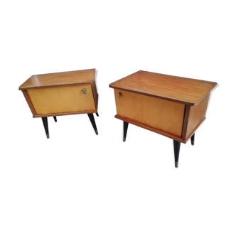 Set of 2 bedside tables