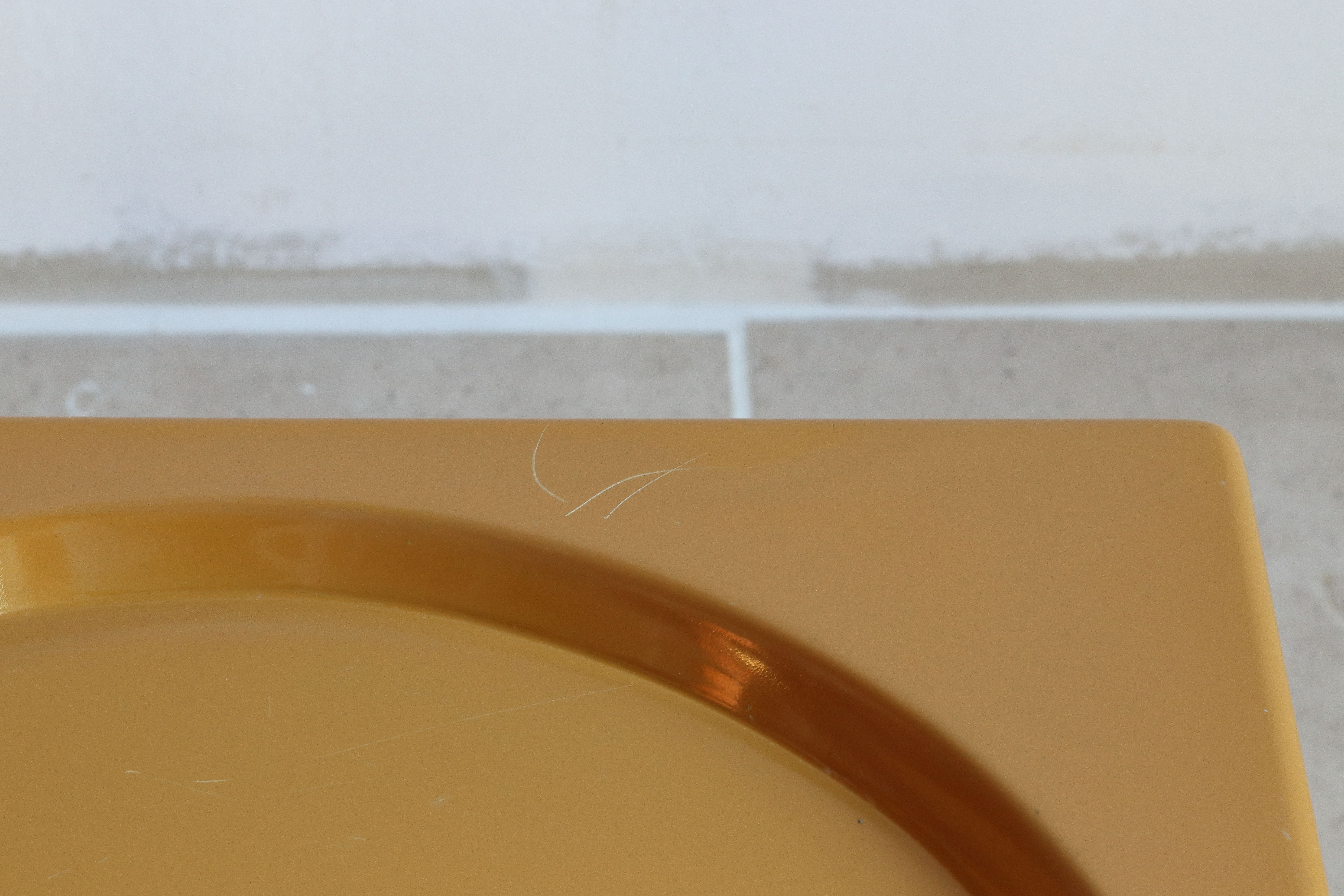 Low table in fiberglass, 1970s