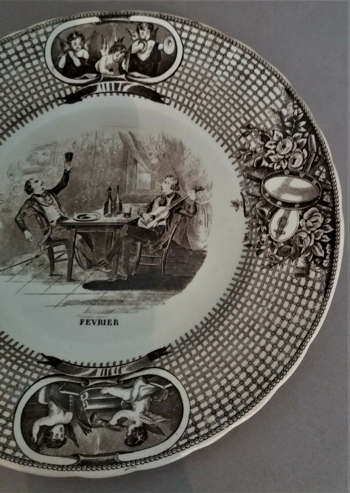 D. Johnston J.Vieillard Talking Plate - February